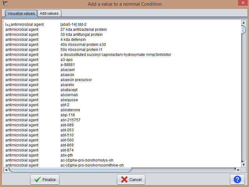 addCondValue