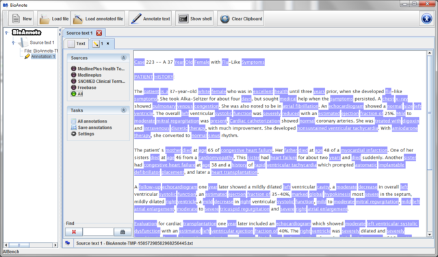 Annotated Text