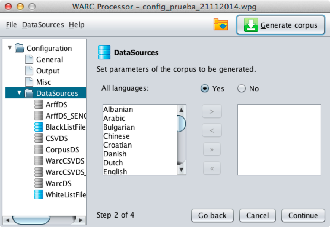 WARCProcessor - Tutorial